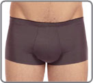 Trunk in a very light material, satiny and semi-transparente, seamless at the a...
