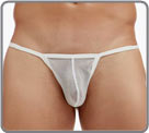 Sexy, minimaliste et semi-transparent, ce string ficelle attire le regard. tr�s...