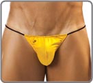String ficelle T-back pour les amateurs de dessous minimaliste. Version colore...