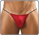 String thong, T-back for minimalist underwear adept. Colored or black version...