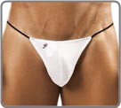 String ficelle T-back pour les amateurs de dessous minimaliste. Version colore...