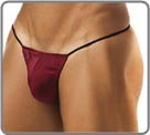 String ficelle T-back pour les amateurs de dessous minimaliste. Version colore...