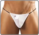 String ficelle T-back pour les amateurs de dessous minimaliste. Version colore...