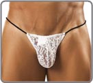 String ficelle T-back pour les amateurs de dessous minimaliste. Version colore...