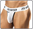 Line Activewear, sport spirit. Large waist band marked JOE SNYDER. Black pouch...