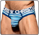 Accrochez-vous dans nos nouveaux sous-vtements Surf Stripe Mesh Brief radicaux...