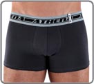 Set of 3 boxerbriefs (1 black, 1 dark grey, 1 light grey) in breathable cotton,...