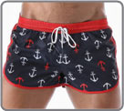 Fashionable style with a contemporary design printed boat anchors. Quick-drying...