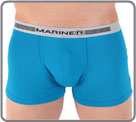 Boxer en microfibre de qualit, douce et confortable pour un porter quotidien,...