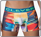 Very colorful and original print on a very nice stretch material. Belt with...