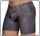 A very realistic Jeans allover print... you've never worn jeans so close to...