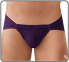 An original and specific clever shape for this brief. Thin flat belt at the and...
