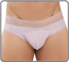 A very comfortable and trendy brief with its breathable mesh type fabric that a...