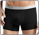 Ref. 3078. 2-pack stylish boxerbrief. Elegant cotton single jersey with added a...
