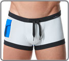Ligne de bain Cruising, boxer de bain color en tissu technique ultra-doux avec...