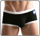 Trunk in high quality breathable cotton and spandex, made with a front offering...