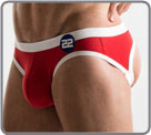 Jockstrap brief in high quality breathable cotton and spandex, made with a and...
