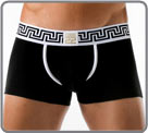 Boxer ultra-confort fabriqu en coton et modal de haute qualit. Lisers de et...