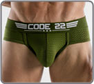 Slip collection Army de la marque Code 22.Ce slip tr�s confortable vous au dans...