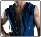 Semi-fitted sleeveless jacket, made of very comfortable and breathable stretch...