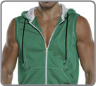 Semi-fitted sleeveless jacket, made of very comfortable polyester fabric. It be...