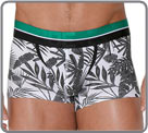 Classic low-waisted boxerbriefs, with strategically placed seams at the front...