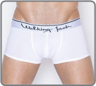 White boxerbrief by Walking Jack with white, soft waistband. High quality that...